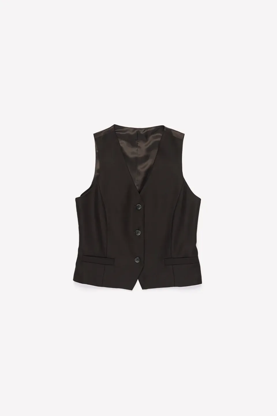Nine In The Morning Ariele ARL06 gilet chocolade slim