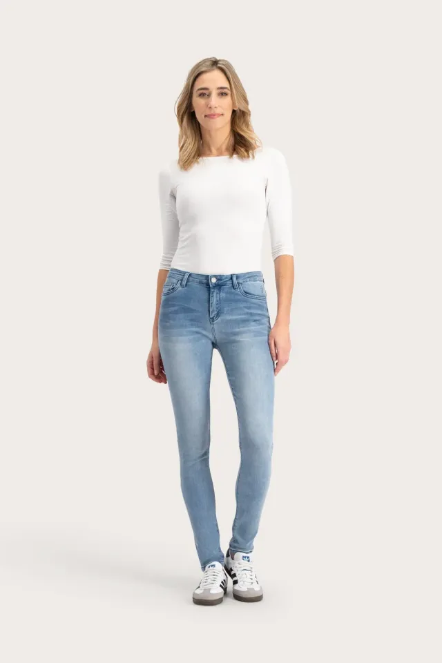 Florez Charmeur Slim Fit jeans Light Blue stretch