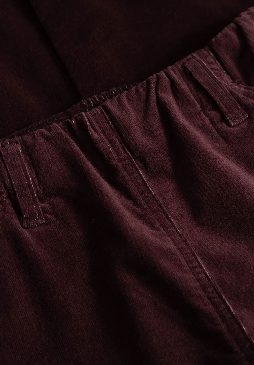 Laurie Piper Pure Regular CL broek dark plum cropped