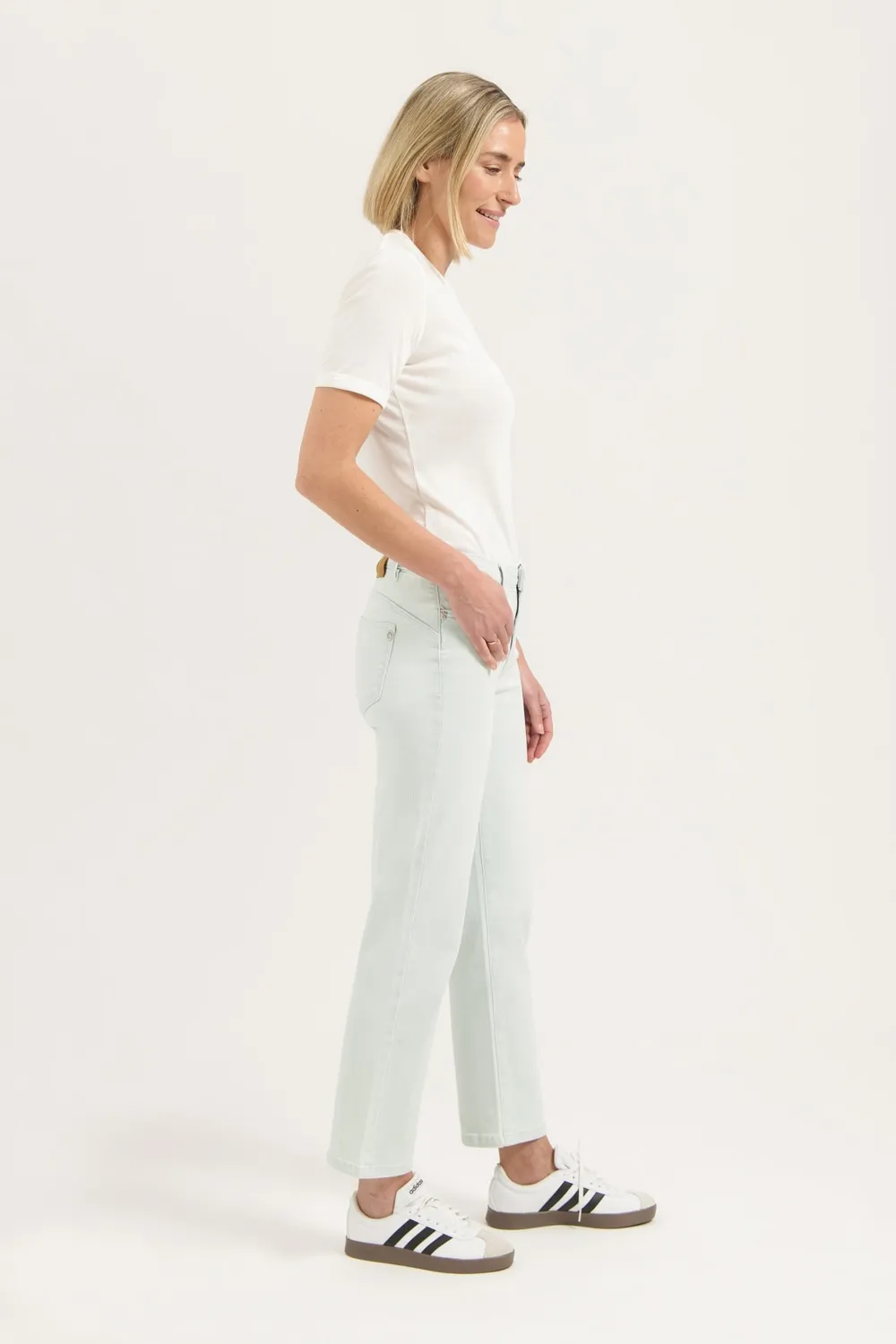 Florez Bond Straight jeans bleached denim relaxed