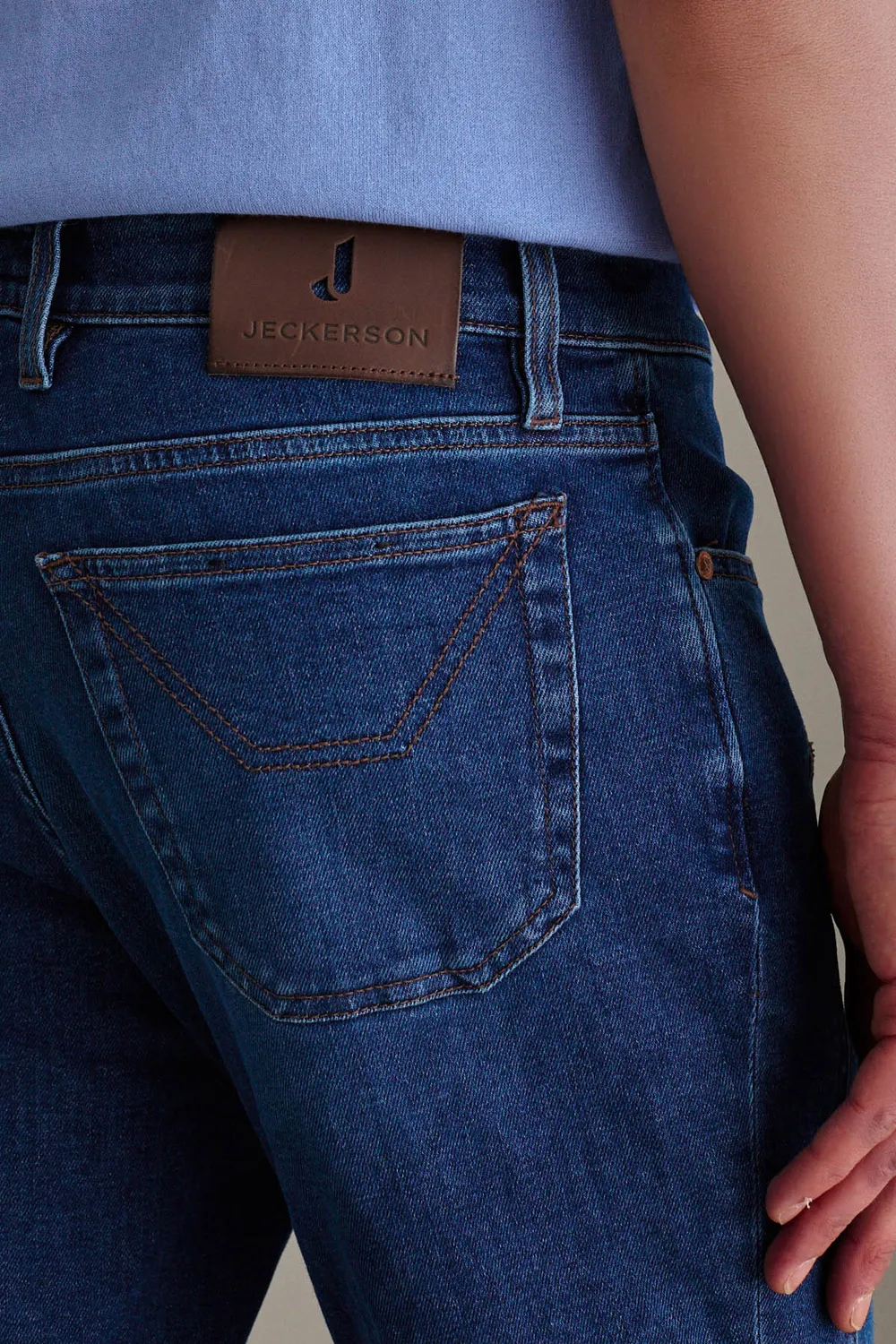 Jeckerson John Toppa jeans blauw slim fit heren