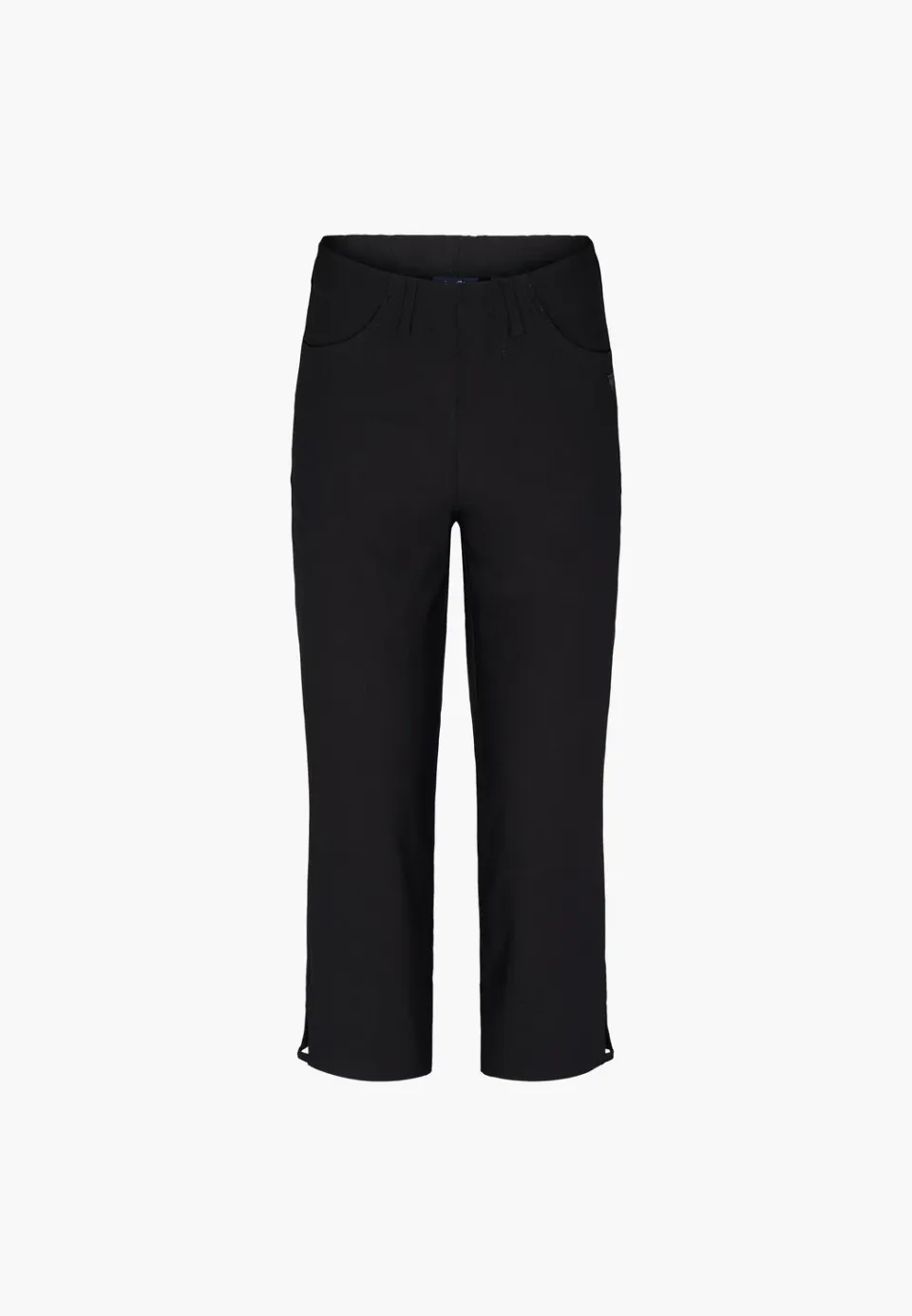Laurie Anabelle Regular Capri ML capribroek zwart 3/4