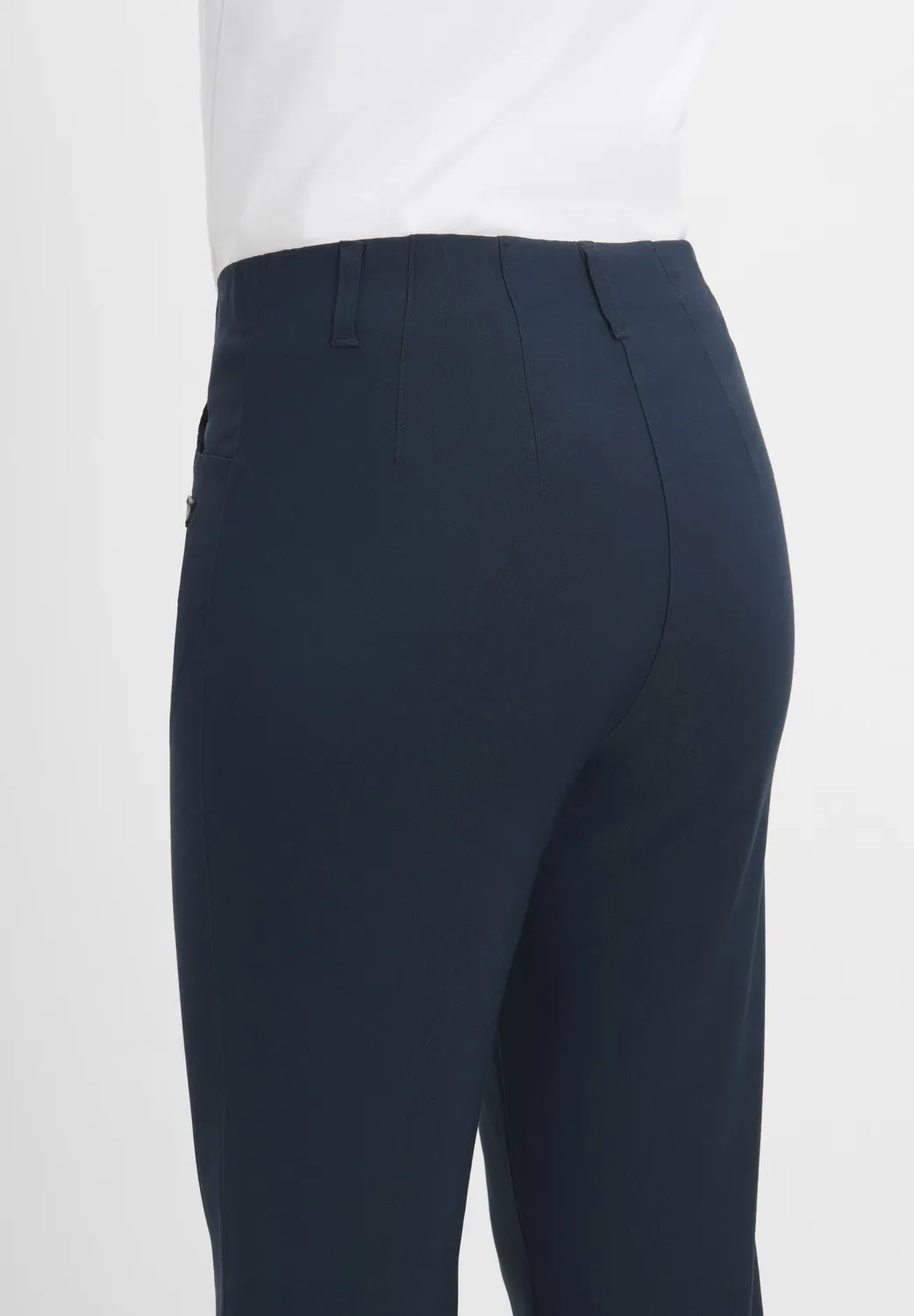 Laurie Kelly Regular 29704 broek Navy stretch