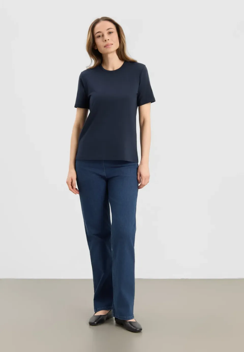 Laurie Amanda 101258 T-shirt navy stretch