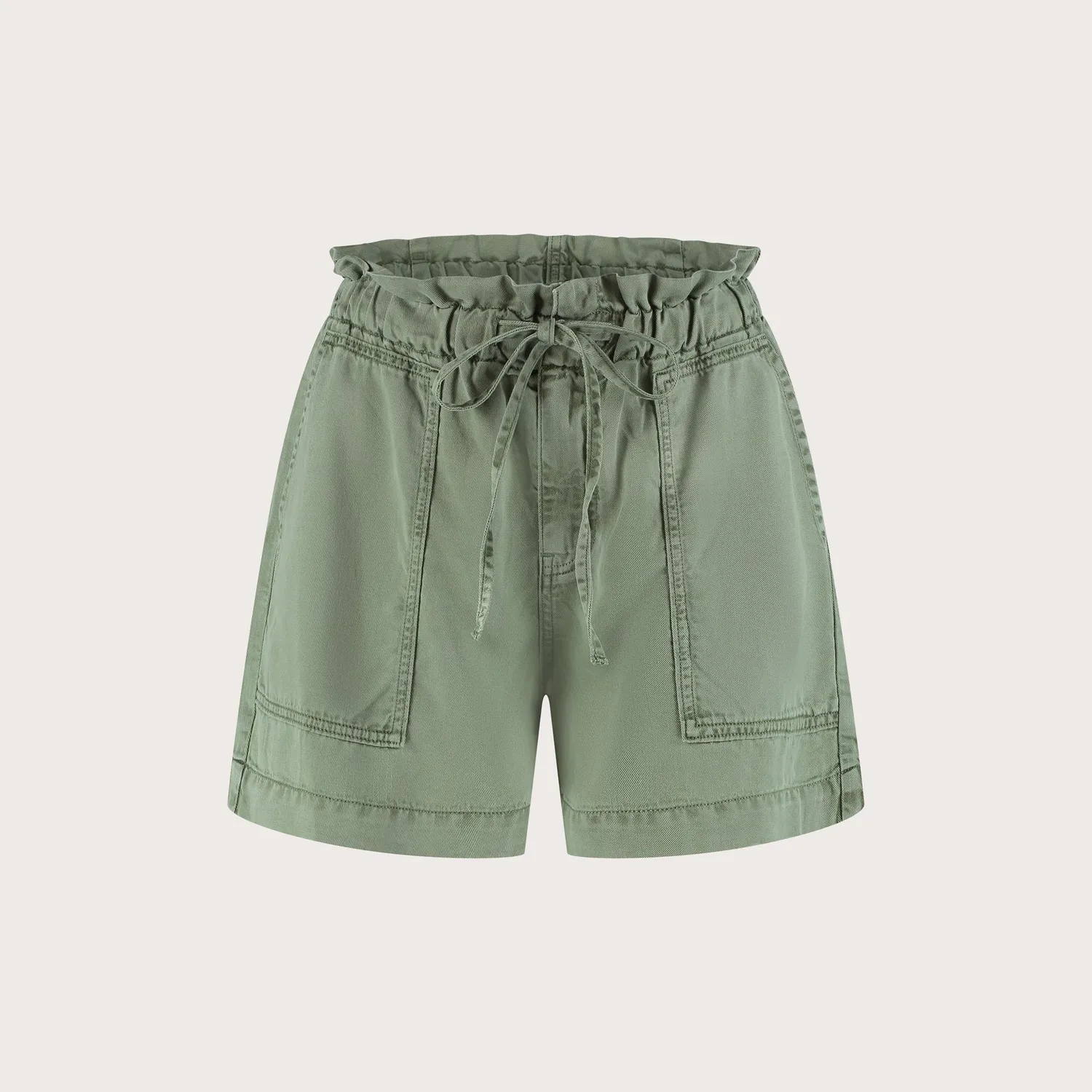 Florez Will Olive Green short bermuda