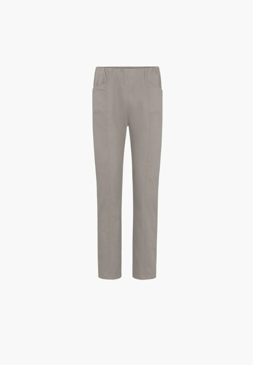 Laurie Slender Rouge Regular SL broek grey sand