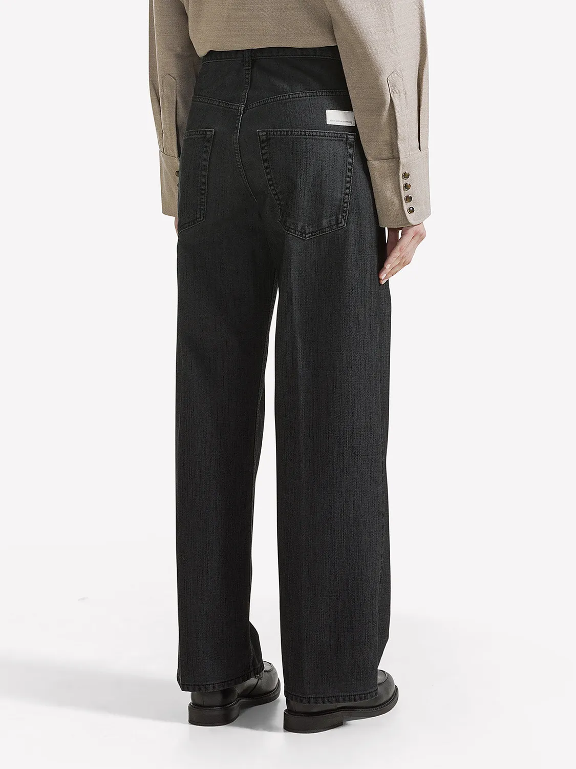 Nine In The Morning Elsa LS120 jeans Nero regular zwart