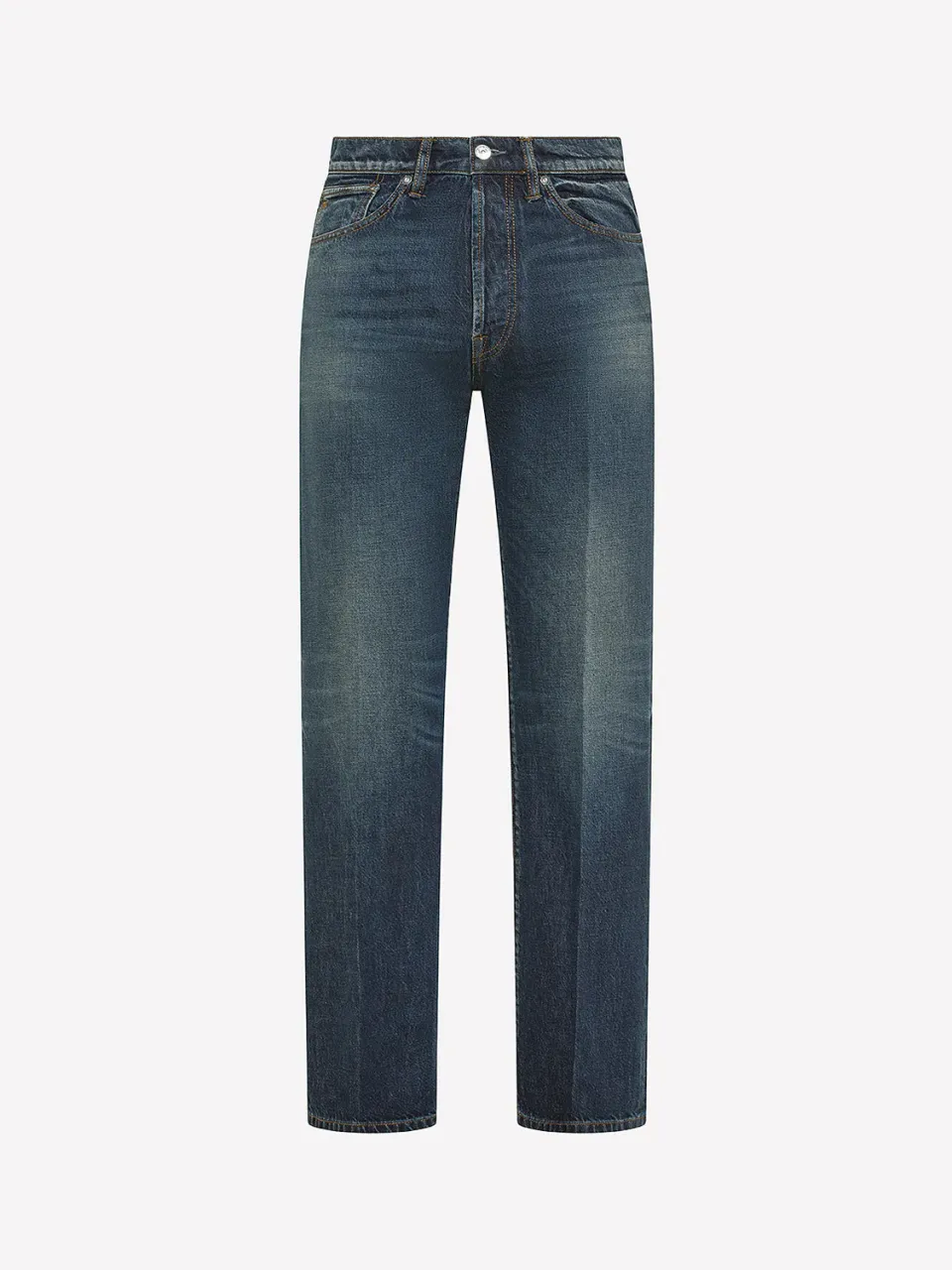 Nine In The Morning Nathan NH101 straight jeans heren navy