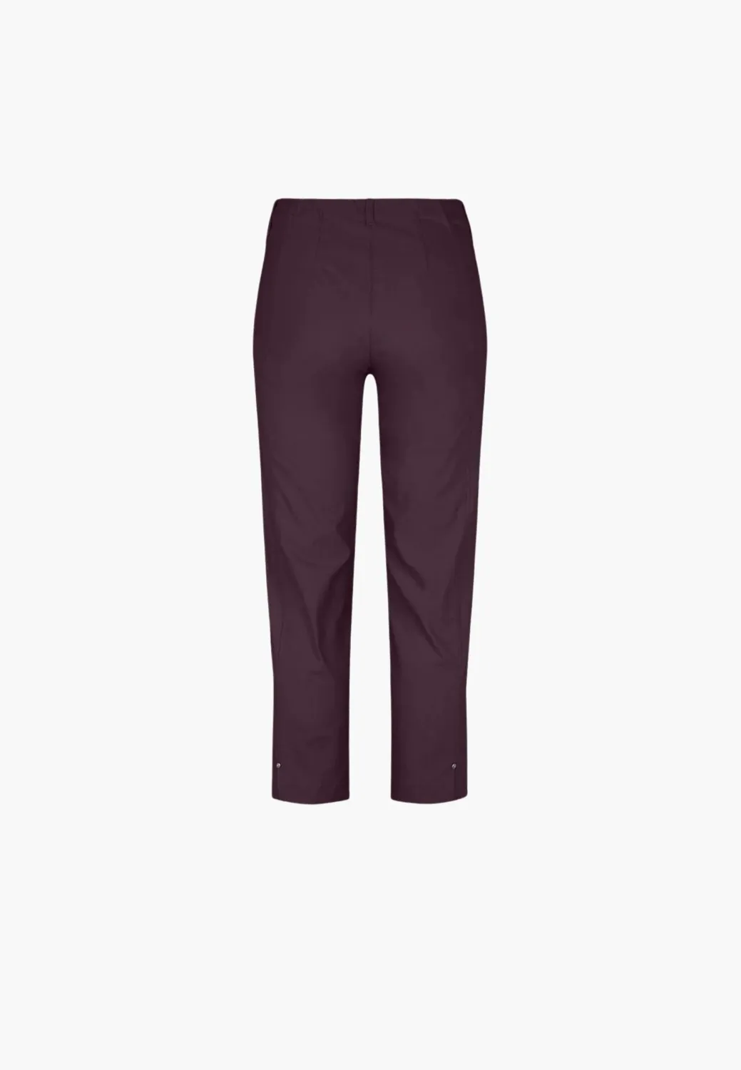 Laurie Rose Regular CL broek dark plum stretch