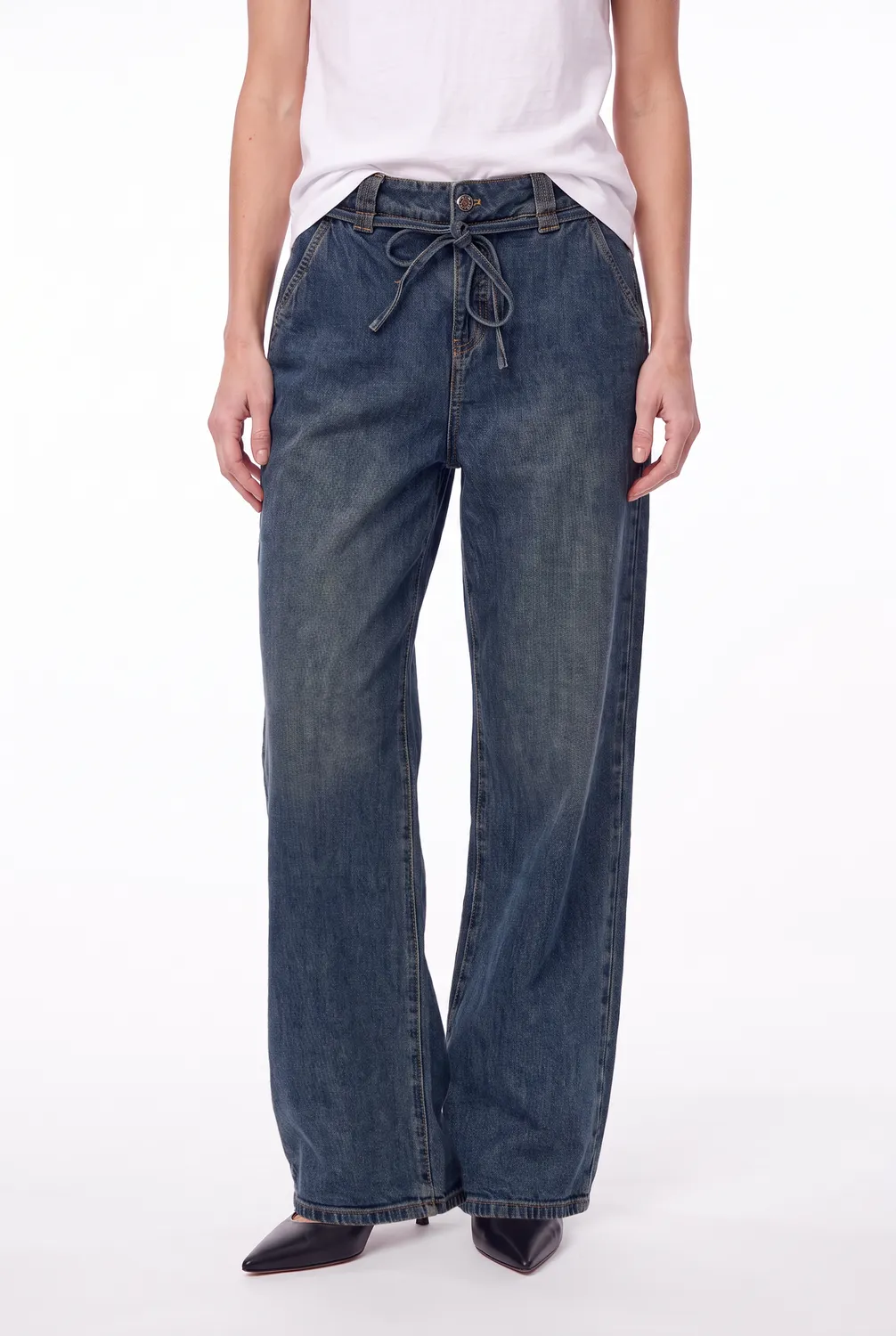 Florez Pixie Straight jeans Vintage Blue straight