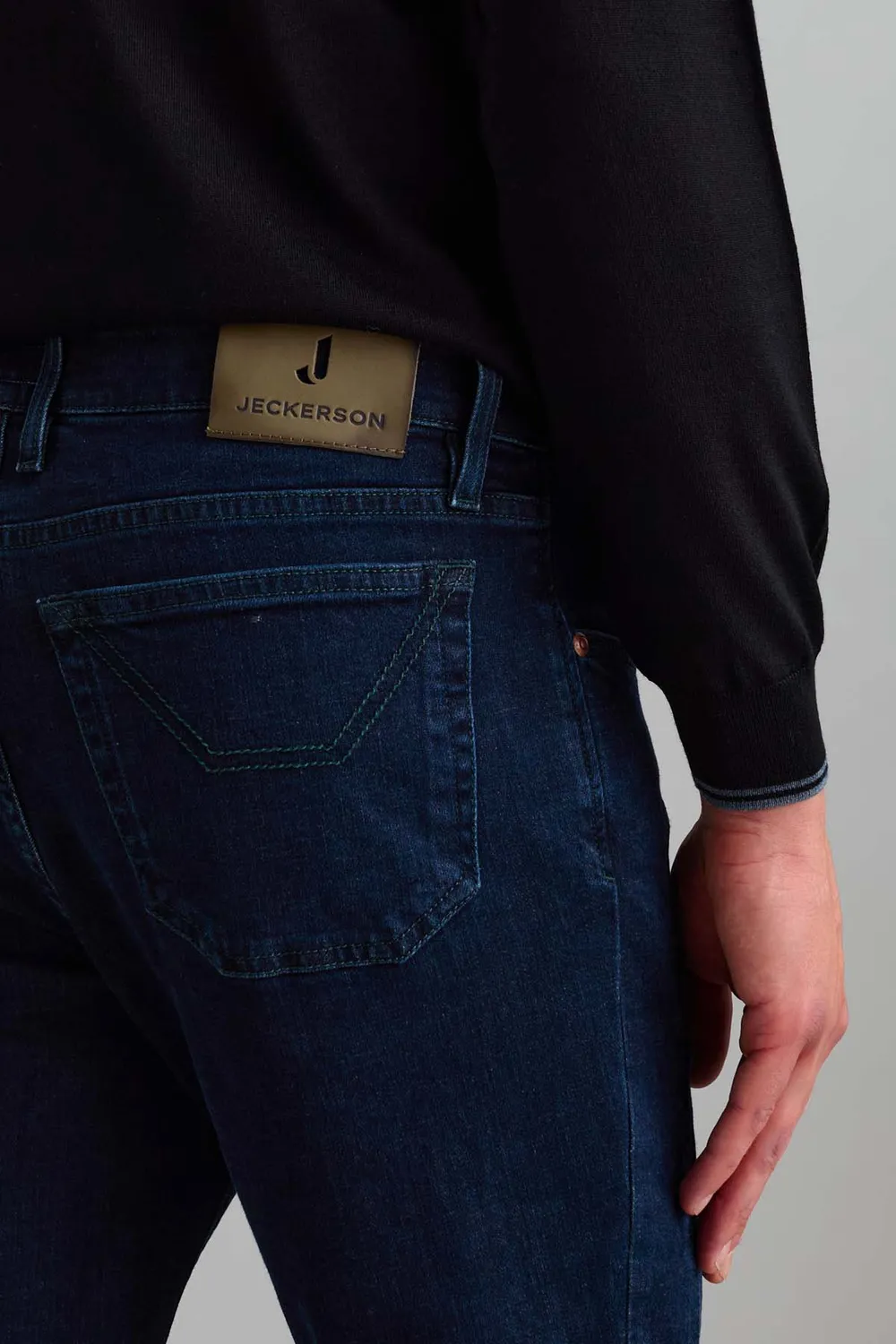 Jeckerson John Jeans Donkerblauw Denim Slim Fit