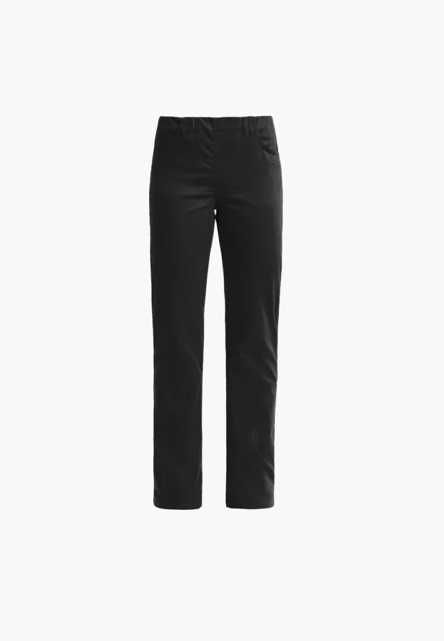 Laurie Tracy Straight ML broek Black rechte pijp
