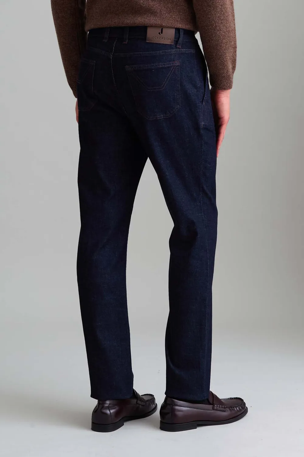 Jeckerson Julius slim fit jeans donkerblauw stretch