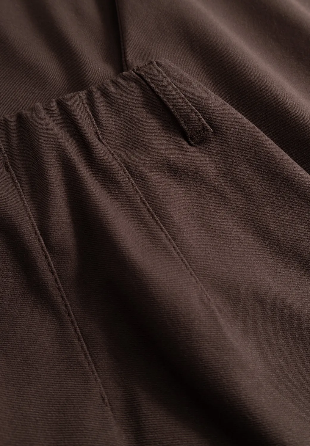 Laurie Donna Loose SL broek brown wijd