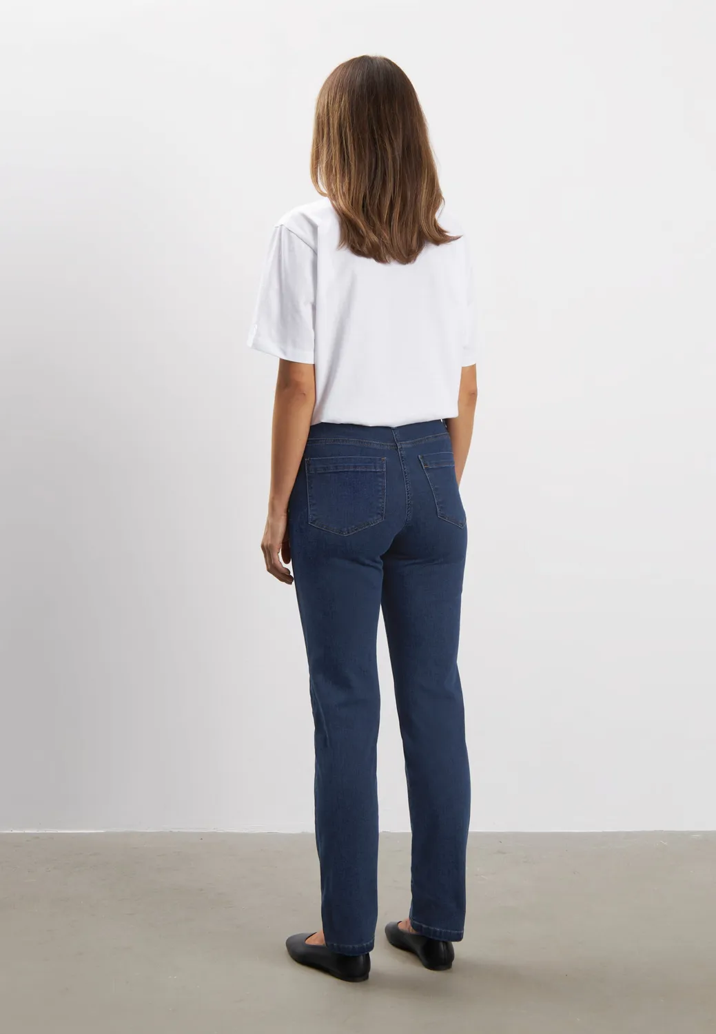 Laurie Charlotte Regular ML jeans donkerblauw stretch