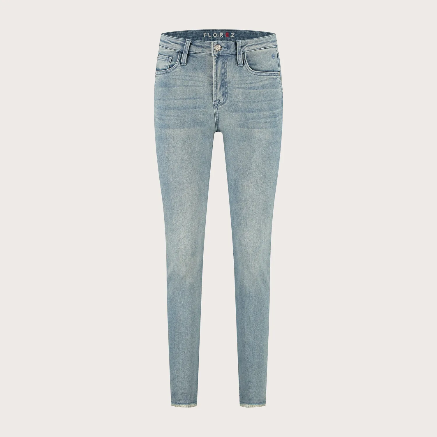 Florez Bobbi Slim Fit jeans Cold Blue stretch