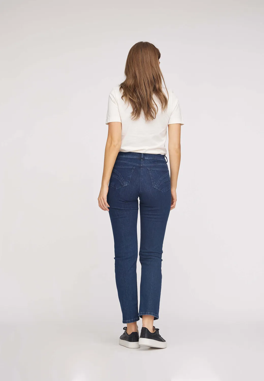 Laurie Charlotte Regular jeans Dark Blue Denim ecolabel