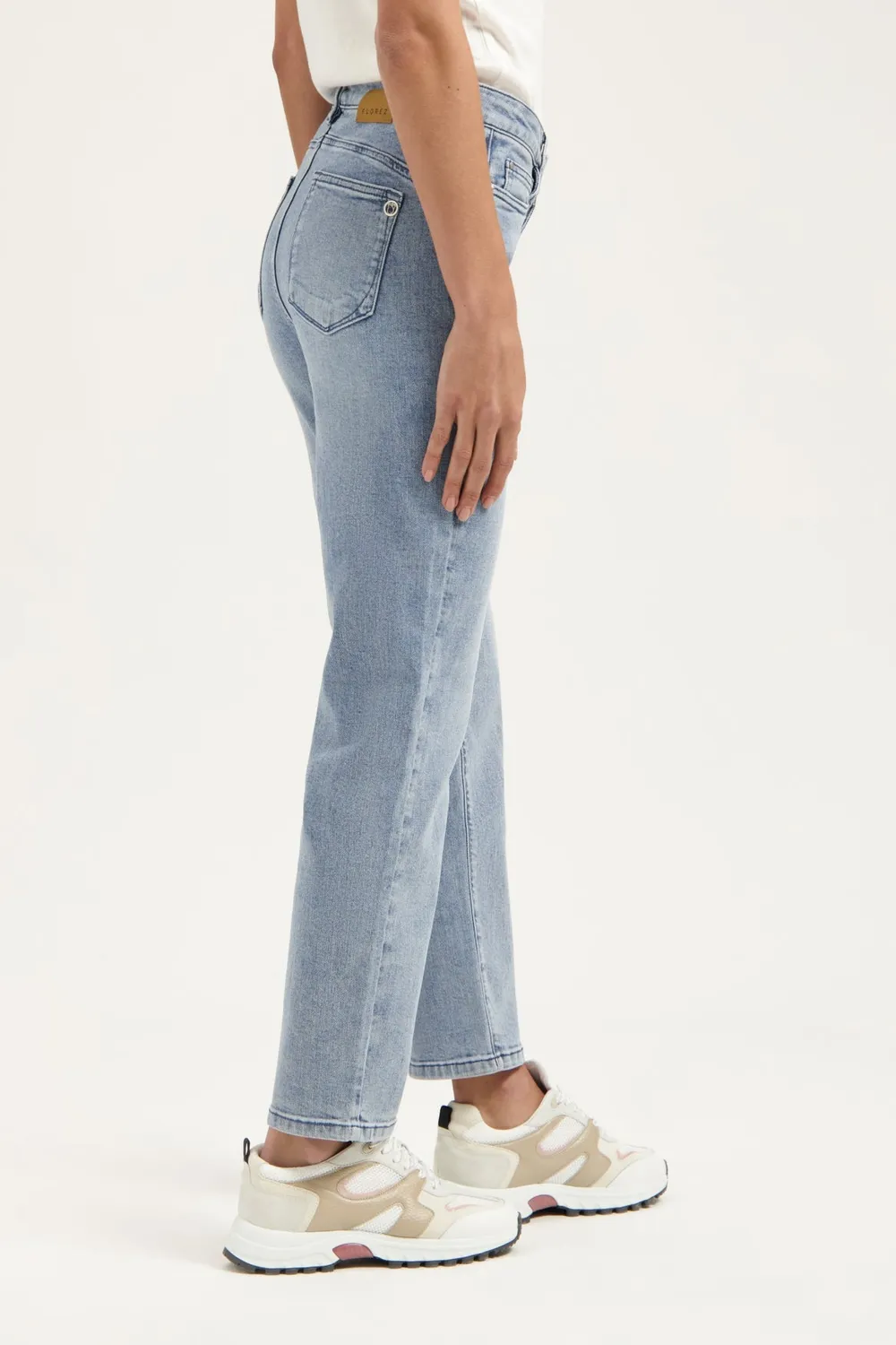 Florez Bond Straight jeans cloudy blue rechte pijp