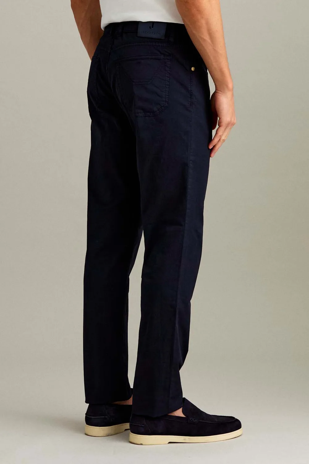 Jeckerson Jordan slim fit chino donkerblauw