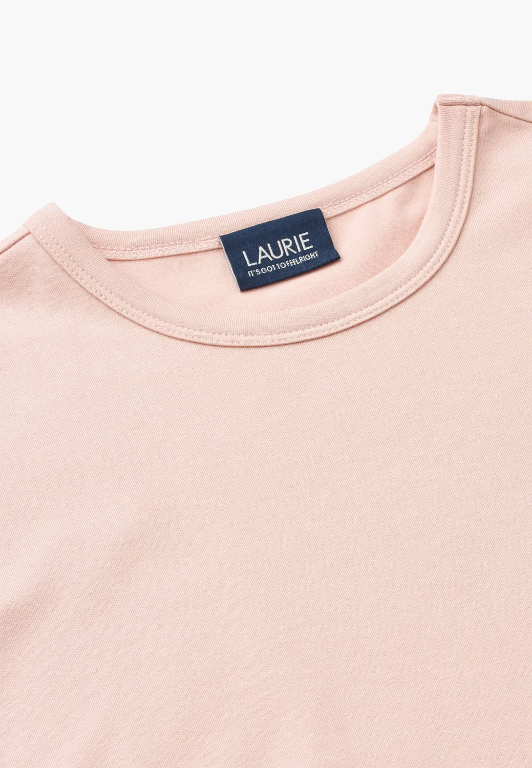 Laurie Amanda T-Shirt SS Rose modal katoen