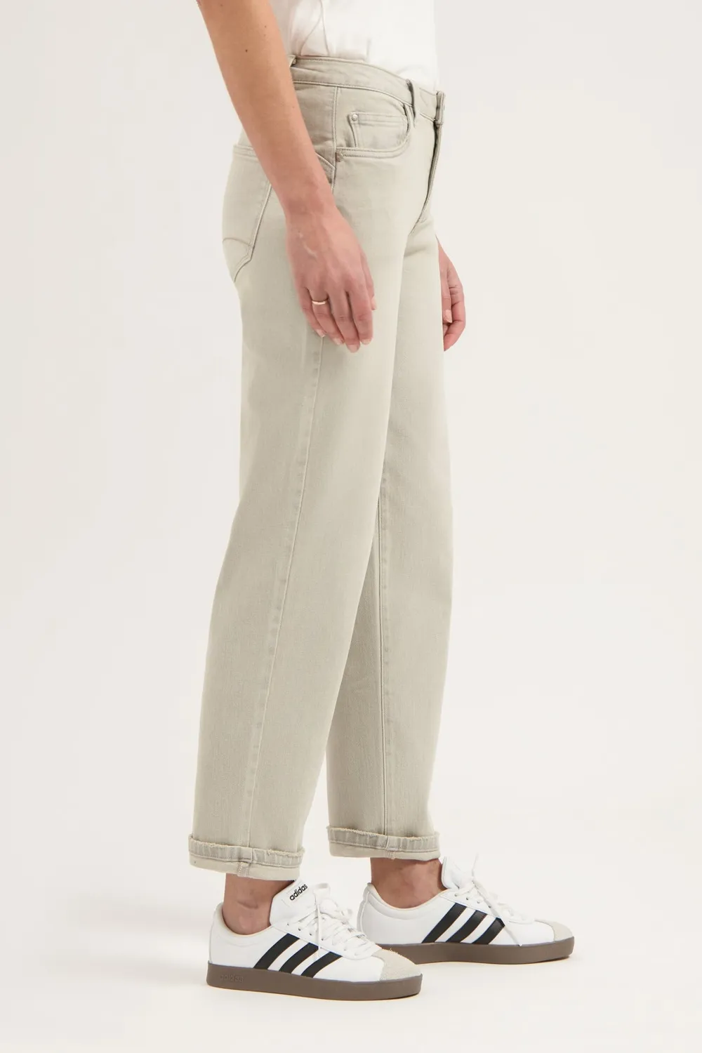 Florez Bond Straight jeans Tiger Grey relaxed