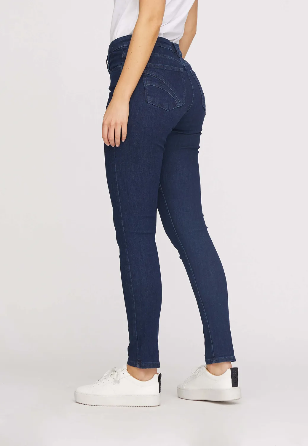 Laurie Laura Slim jeans Dark Blue Denim ecolabel