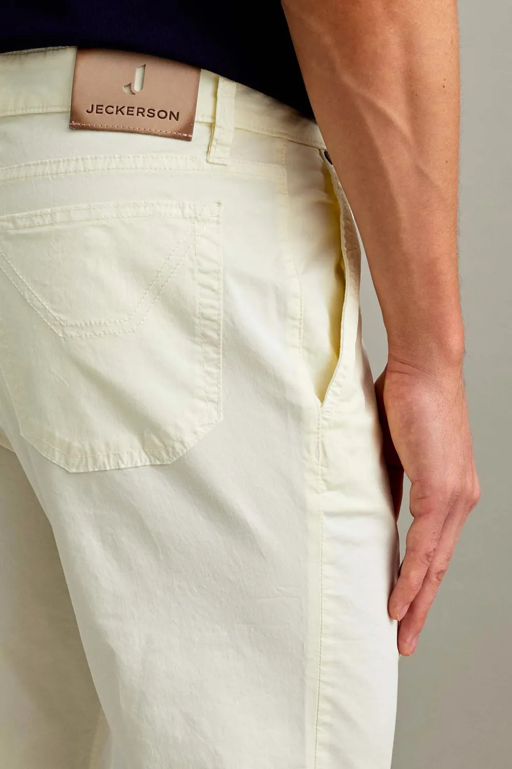 Jeckerson Julius Slim Fit Chino Sneeuwwit