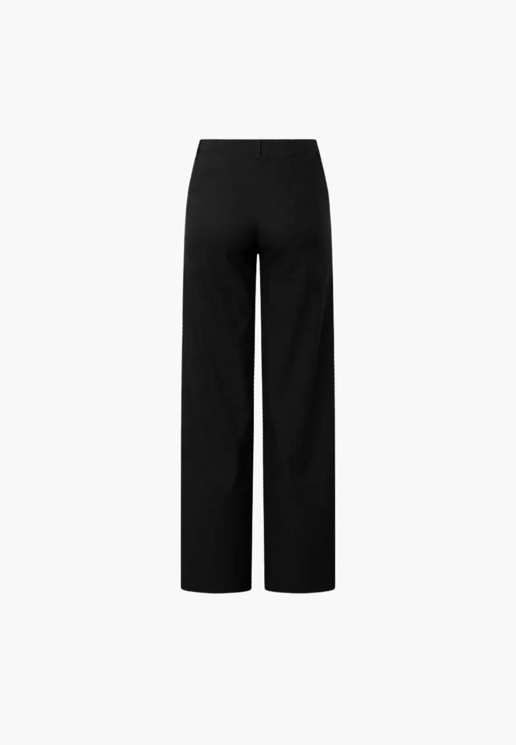 Laurie Donna Loose ML damesbroek zwart viscose