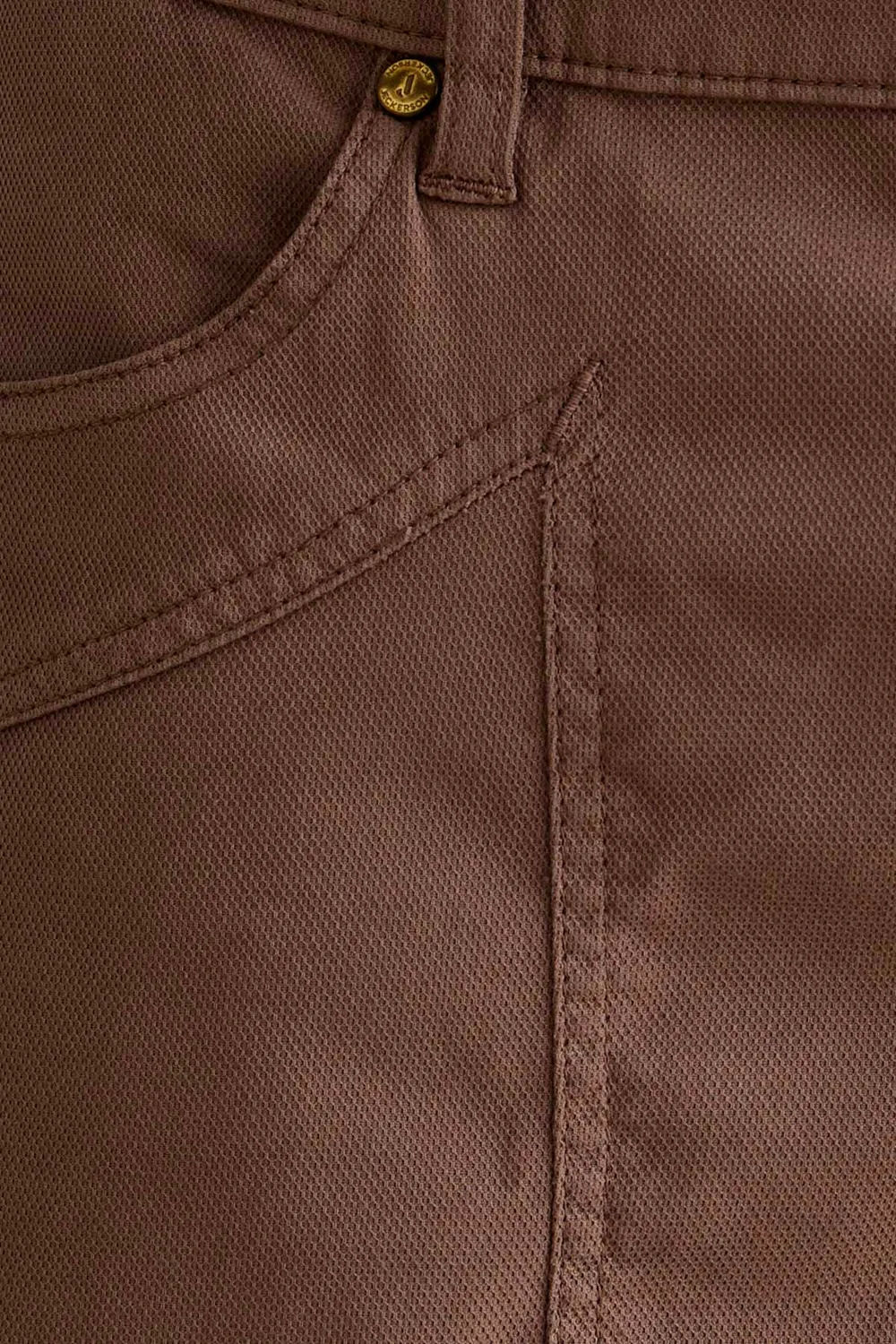 Jeckerson Jayden Slim Fit Bermuda Chocoladebruin