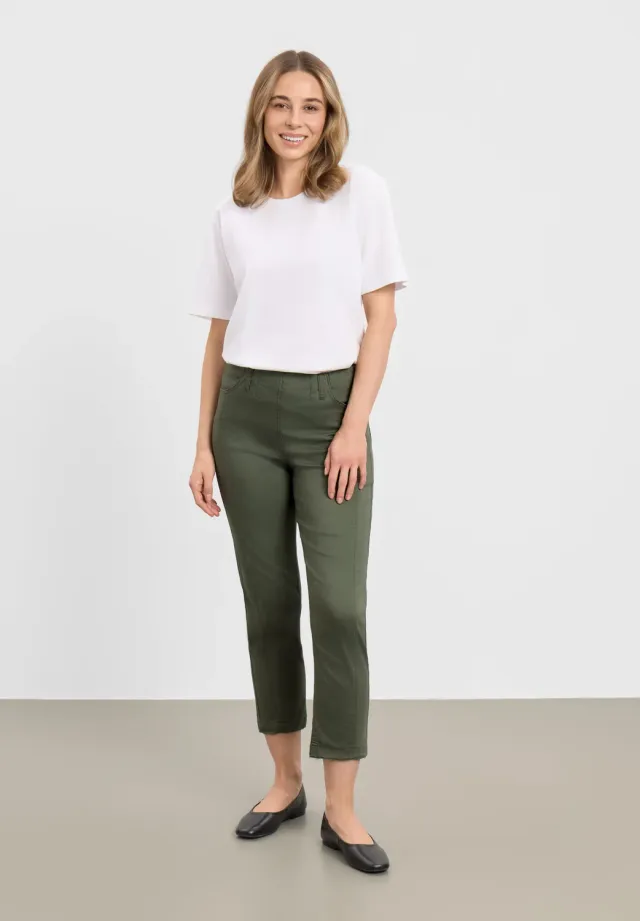 Laurie Piper Pure Regular CL broek evergreen