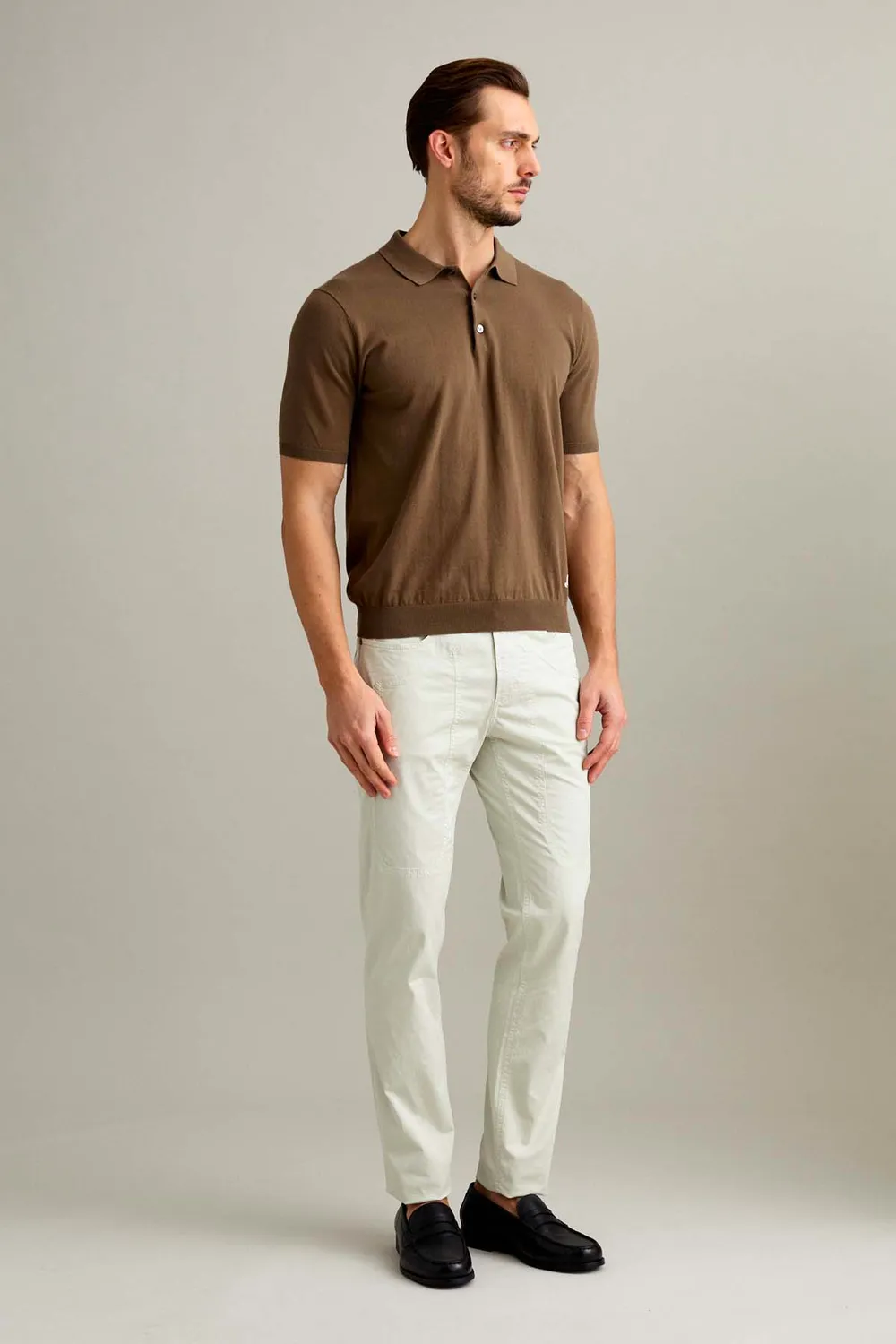 Jeckerson John toppa ijs grijs slim fit broek