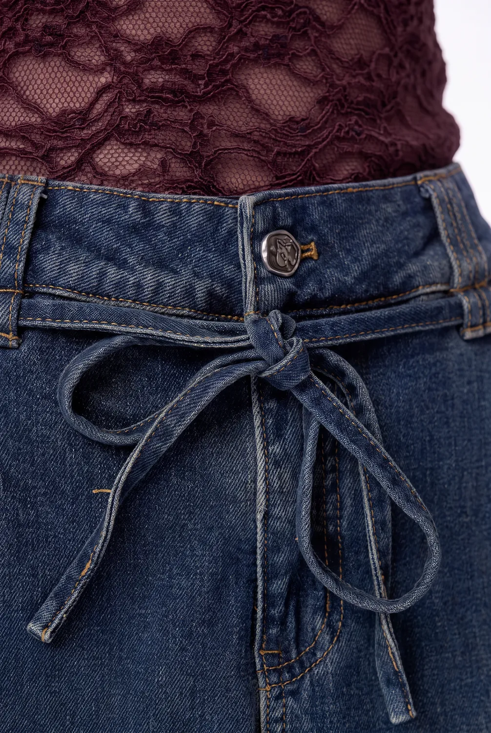 Florez Pixie Straight jeans Vintage Blue straight