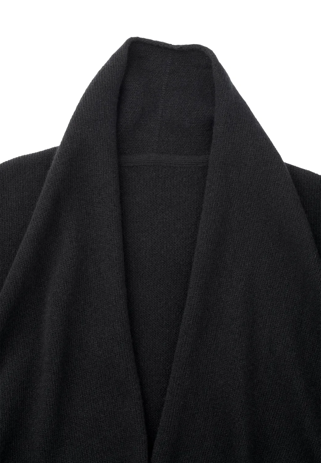 Laurie Iris cardigan dames zwart lamswol
