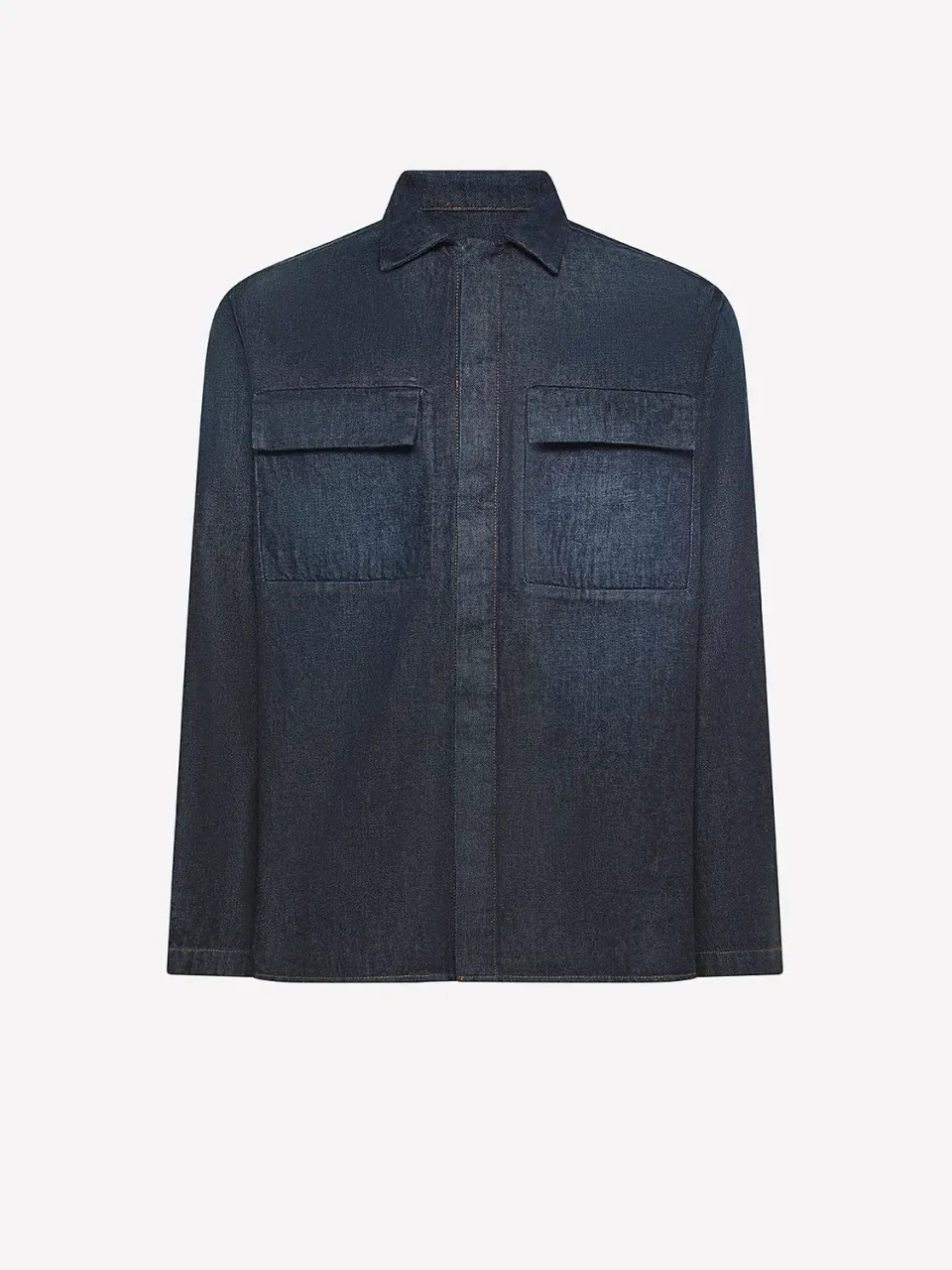 Nine In The Morning Freud EF27 overhemdjas heren navy denim