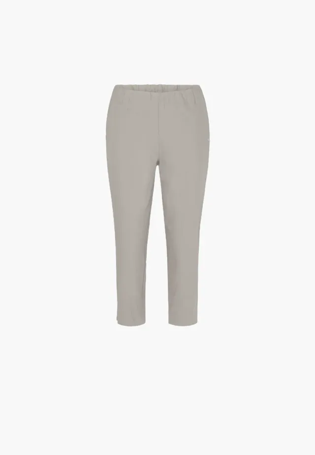 Laurie Elizabeth Slim Capri ML capri Grey Sand stretch