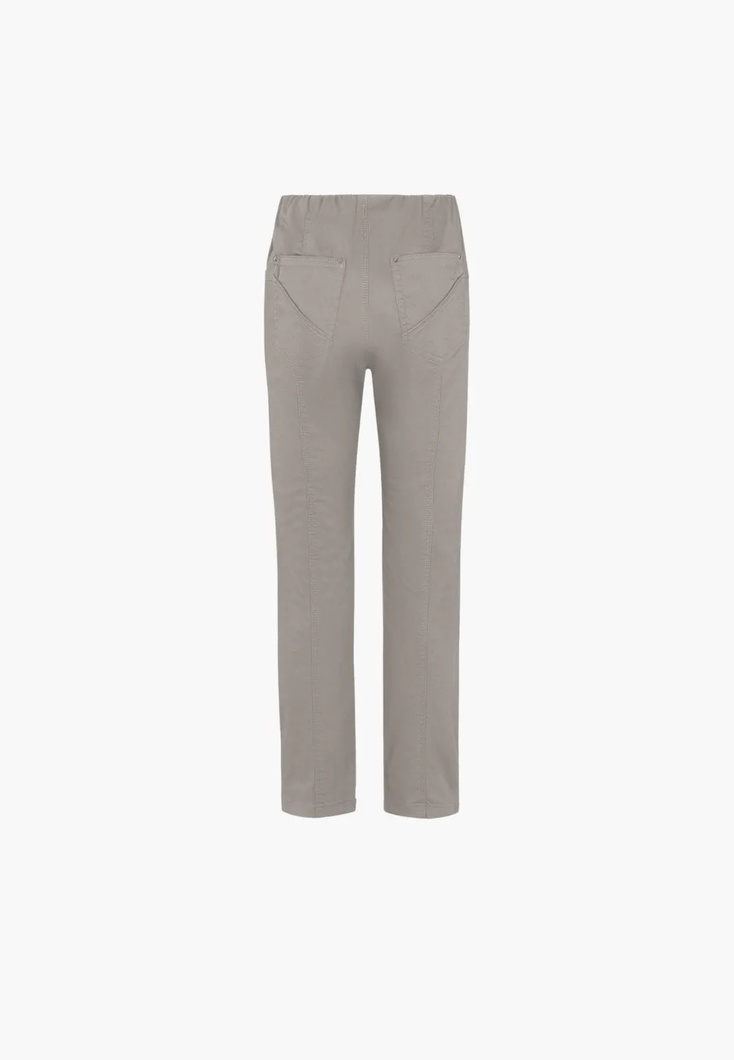 Laurie Slender Rouge Regular SL broek grey sand