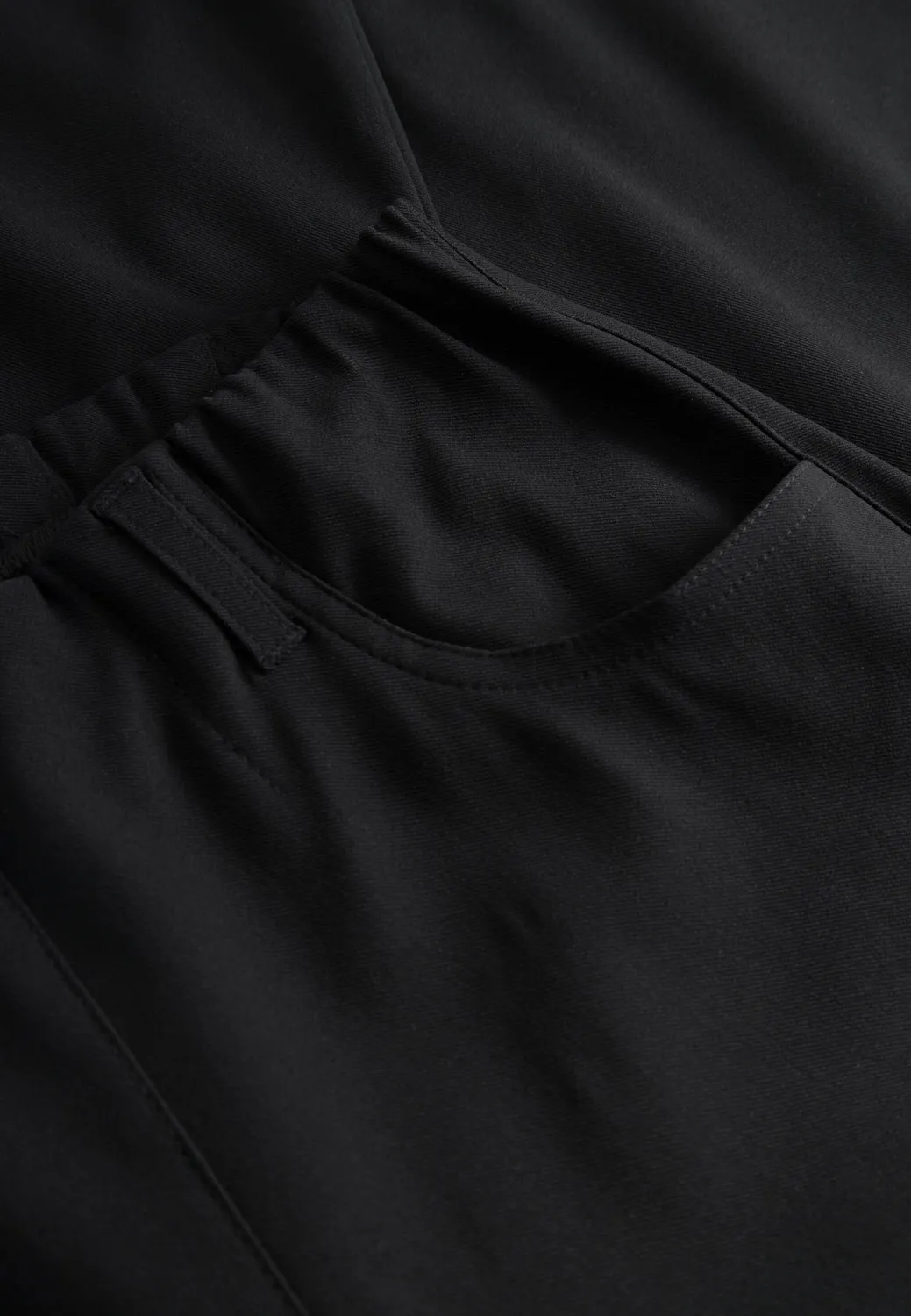 Laurie Donna Loose ML damesbroek zwart viscose