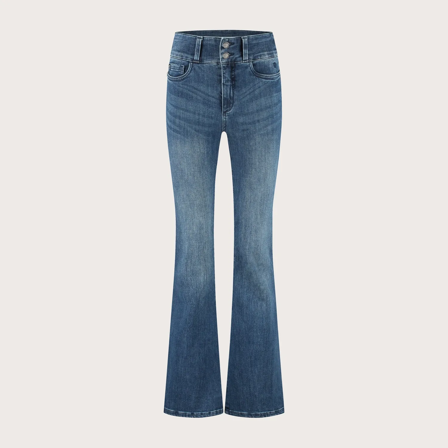 Florez Bodine Flared jeans Sky Blue high waist