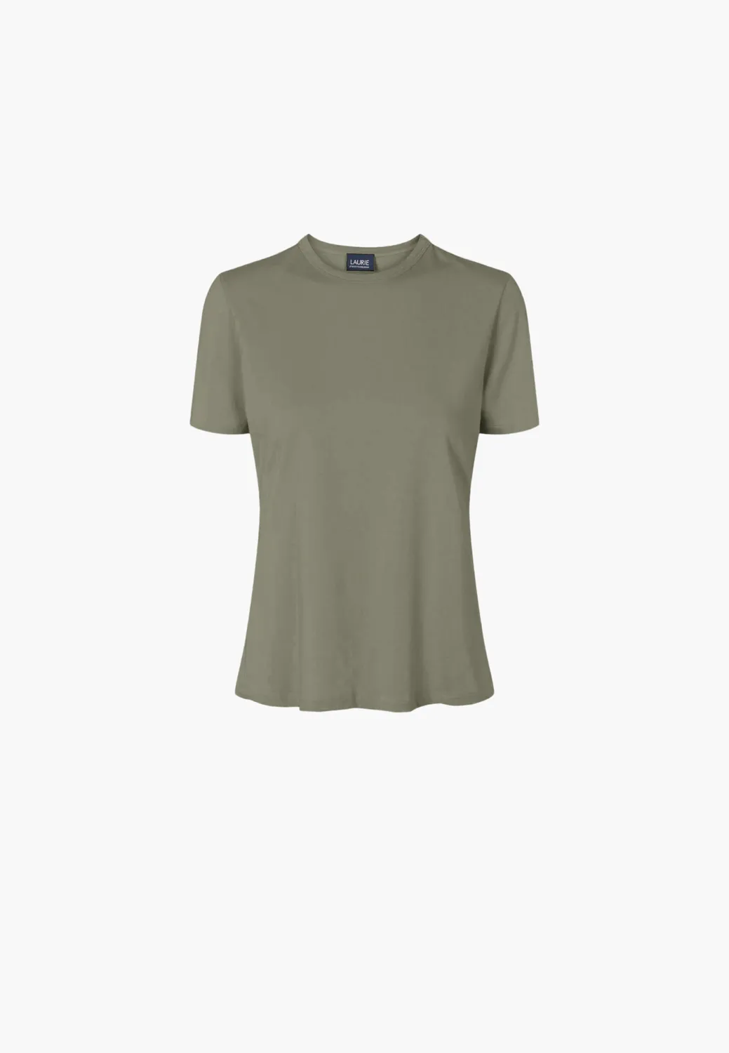 Laurie Amanda T-Shirt SS T-shirt Khaki modal