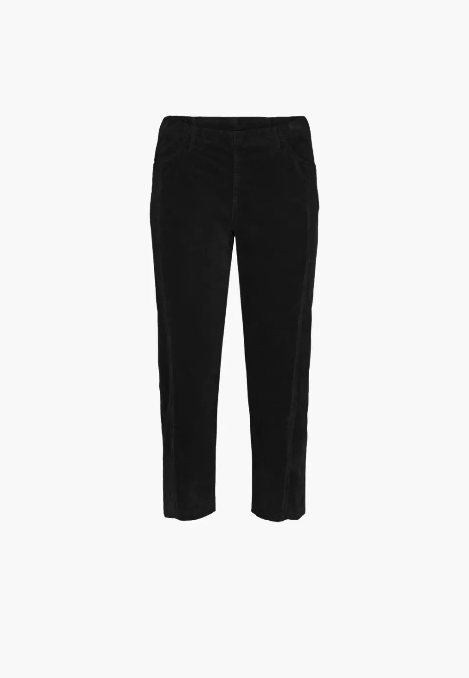 Laurie Piper 101222 ribbroek zwart cropped