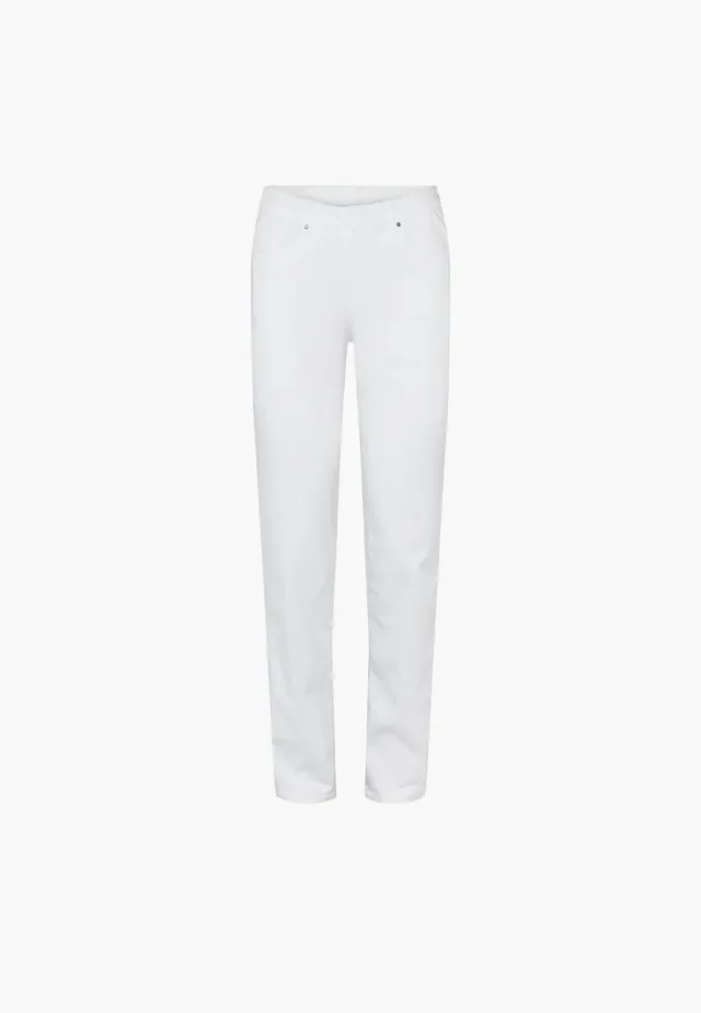 Laurie Hannah Regular ML broek White 5-pocket katoen