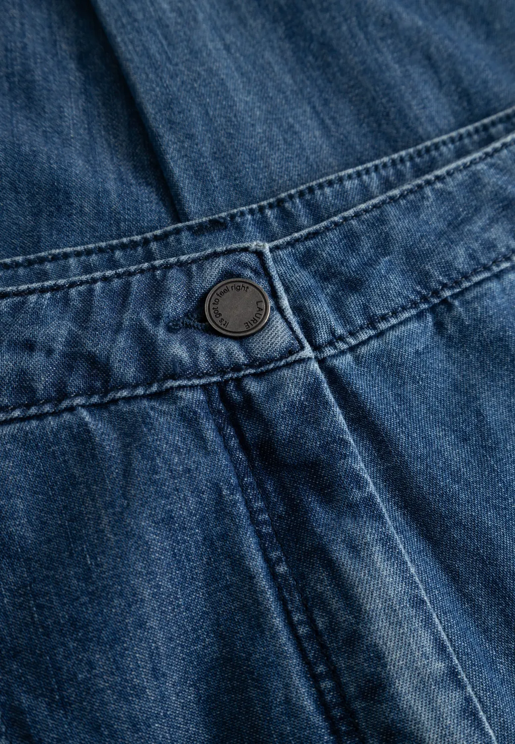 Laurie Camille Straight CL jeans blue denim cropped