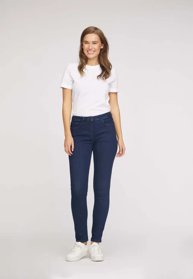 Laurie Laura Slim jeans Dark Blue Denim ecolabel