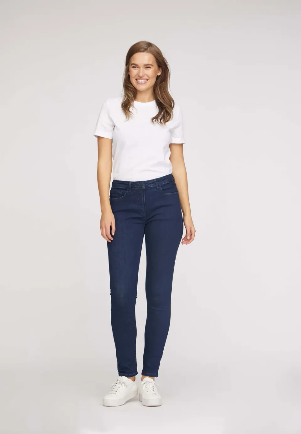 Laurie Laura Slim jeans Dark Blue Denim ecolabel