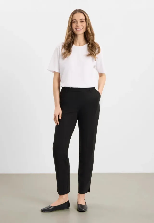 Laurie Julianne Pipe broek zwart glitterbies