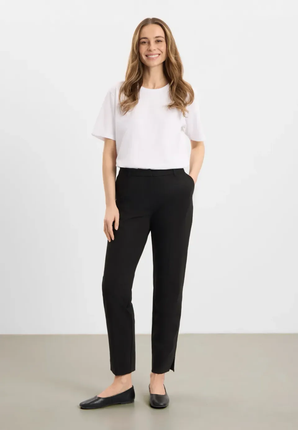 Laurie Julianne Pipe broek zwart glitterbies