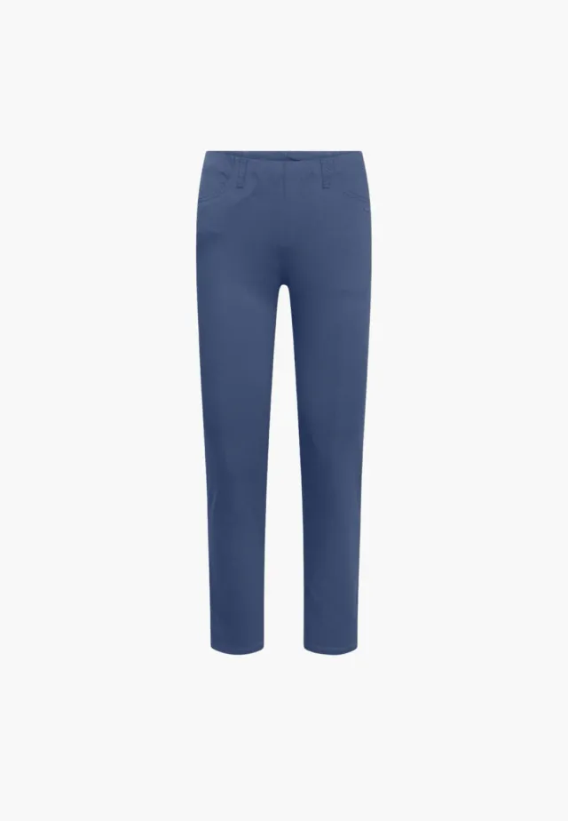 Laurie Kelly Regular ML broek blauw stretch katoen