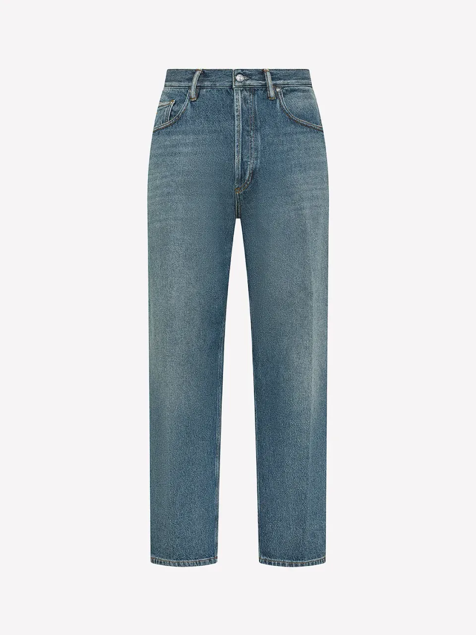 Nine In The Morning Albert LBR29 jeans blauw loose 100% katoen