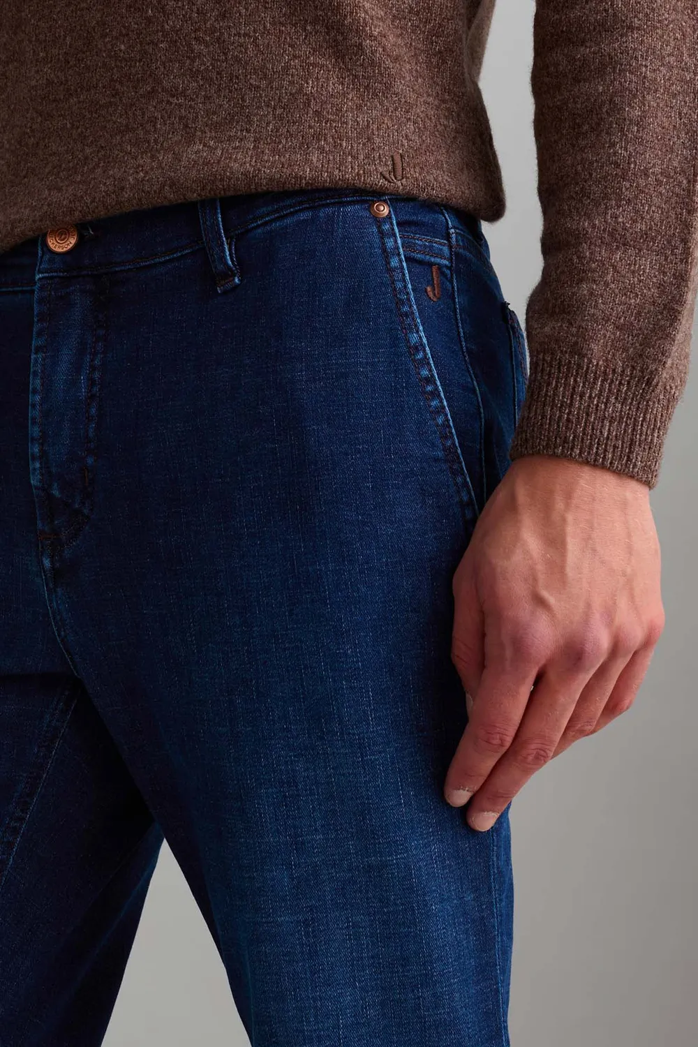 Jeckerson Julius denim blauw slim fit jeans
