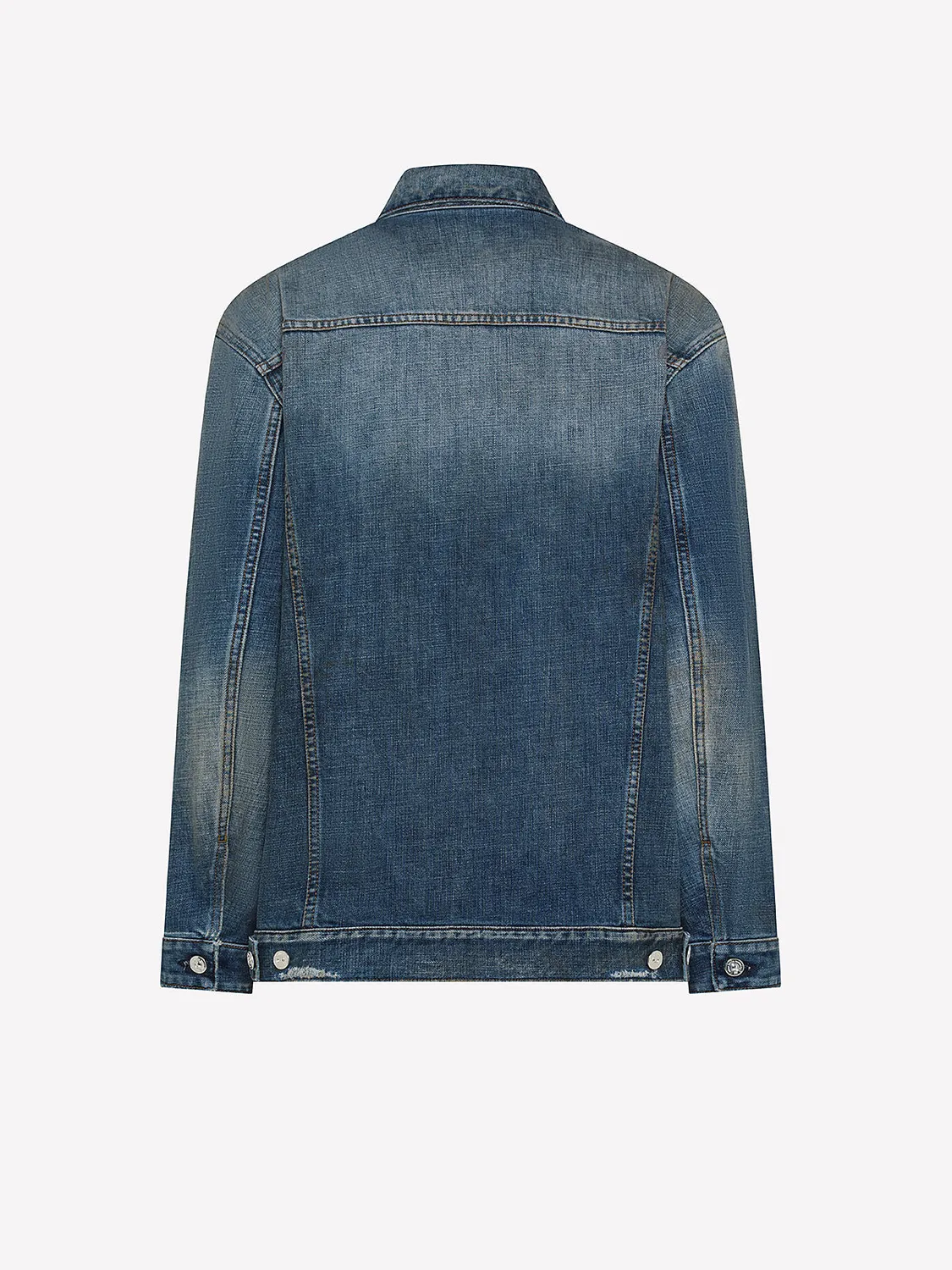 Nine In The Morning Sibi trucker spijkerjas blauw denim
